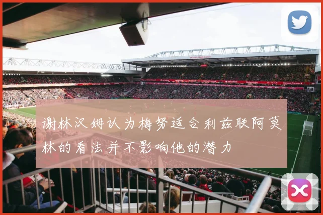 谢林汉姆认为梅努适合利兹联阿莫林的看法并不影响他的潜力
